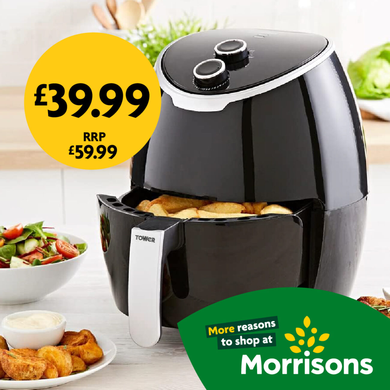 Tower Vortx 4L Manual Air Fryer